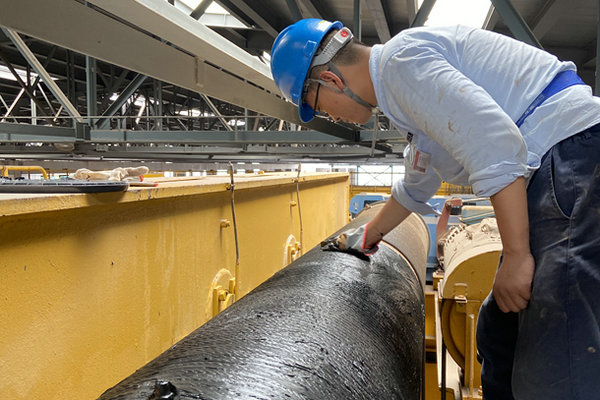 国家能源集团福建罗源湾港电公司1号行车顺利通过定期检验