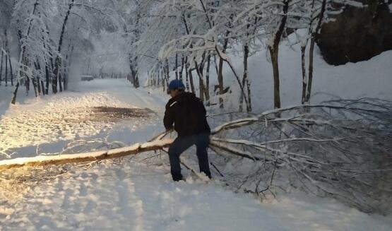 国网循化县供电积极迎战雨雪天气全力护电网安全