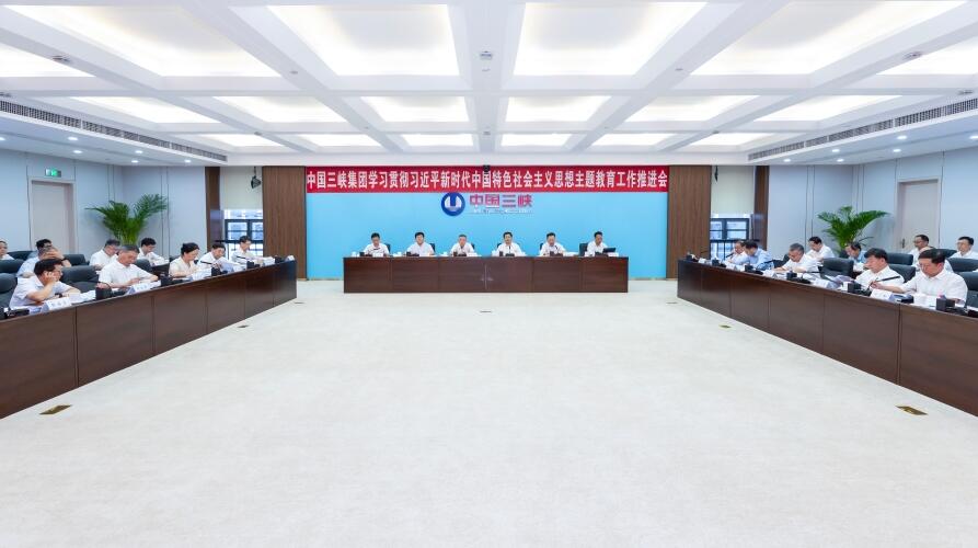 三峡集团召开学习贯彻习近平新时代中国特色社会主义思想主题教育工作推进会