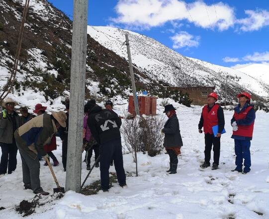 国网南充供电公司援藏帮扶小组：突遭特大暴风雪，全力组织抢险应对