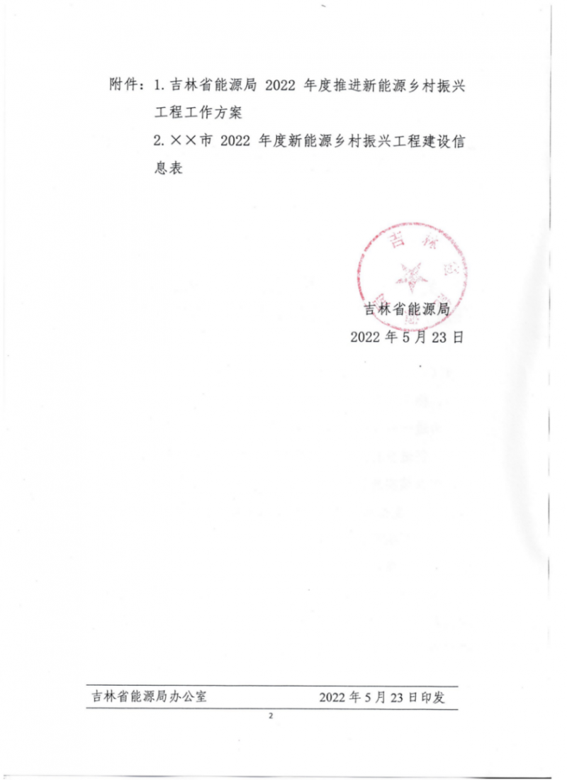 吉林省能源局发布全国首个出台的省级“新能源+乡村振兴”方案！